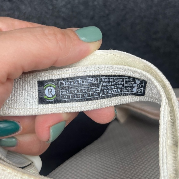 Teva Original Universal Sandals 1135370 PMML Women Size 11 pearl Metallic/Mauve - Picture 7 of 7